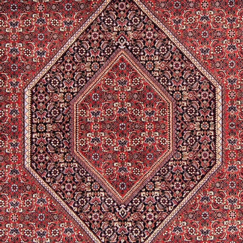Persisk tæppe - Bijar - 238 x 169 cm - mørkeblå