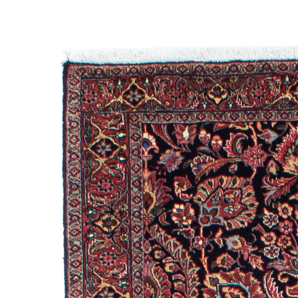 Løber Persisk tæppe - Bijar - 298 x 83 cm - mørkeblå