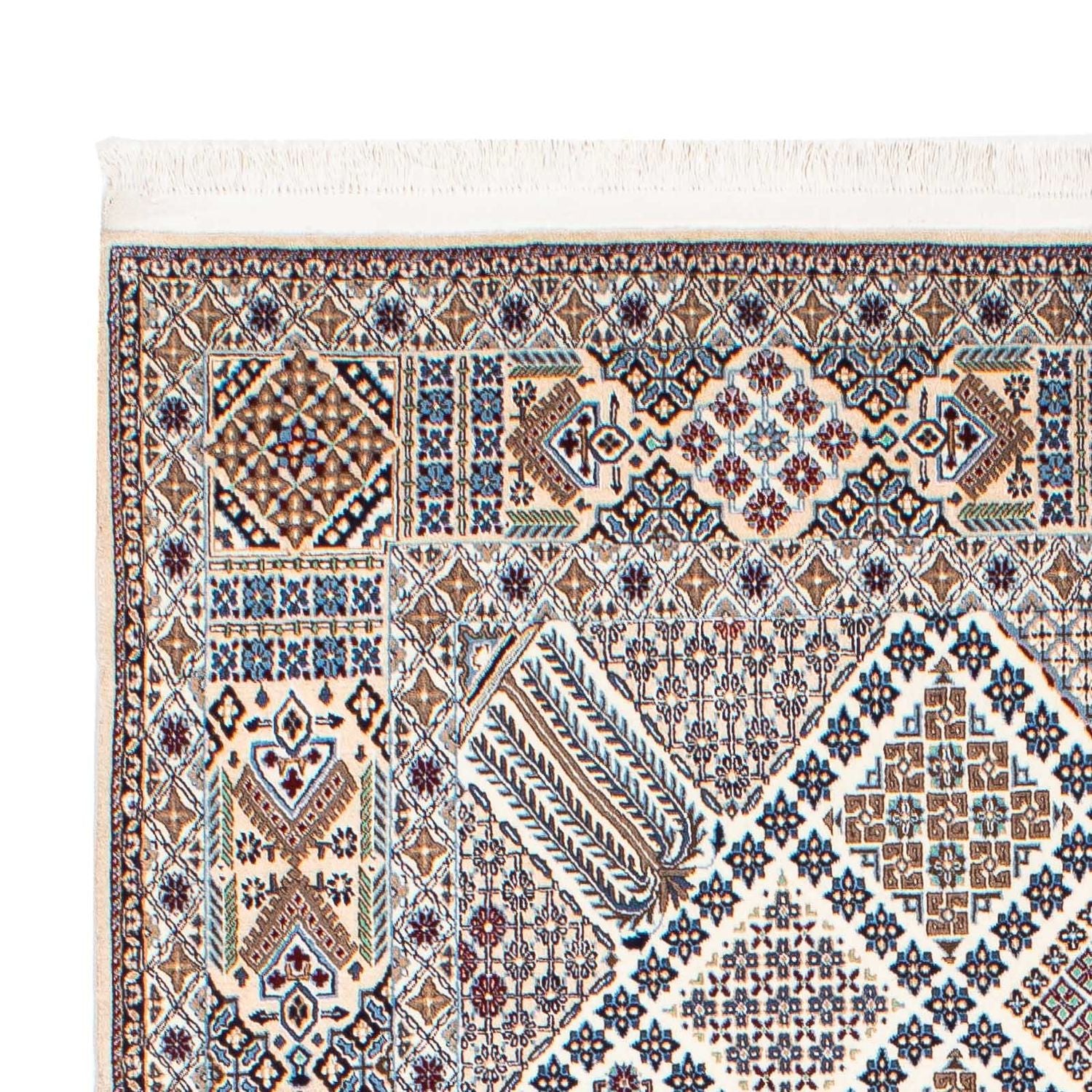 Persisk tæppe - Nain - Premium - 226 x 139 cm - flerfarvet