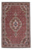 Persisk tæppe - Bijar - 175 x 109 cm - mørkerød
