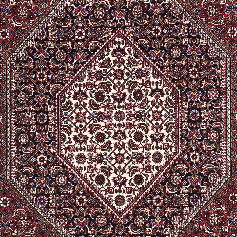 Løber Persisk tæppe - Bijar - 196 x 108 cm - mørkeblå