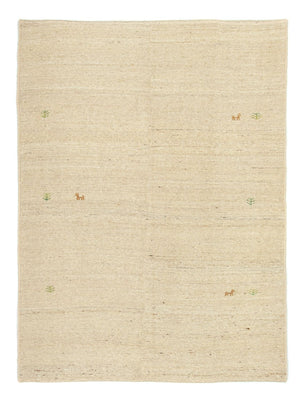 Gabbeh-tæppe - Persisk - 185 x 139 cm - beige