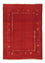 Gabbeh-tæppe - Persisk - 200 x 142 cm - rød