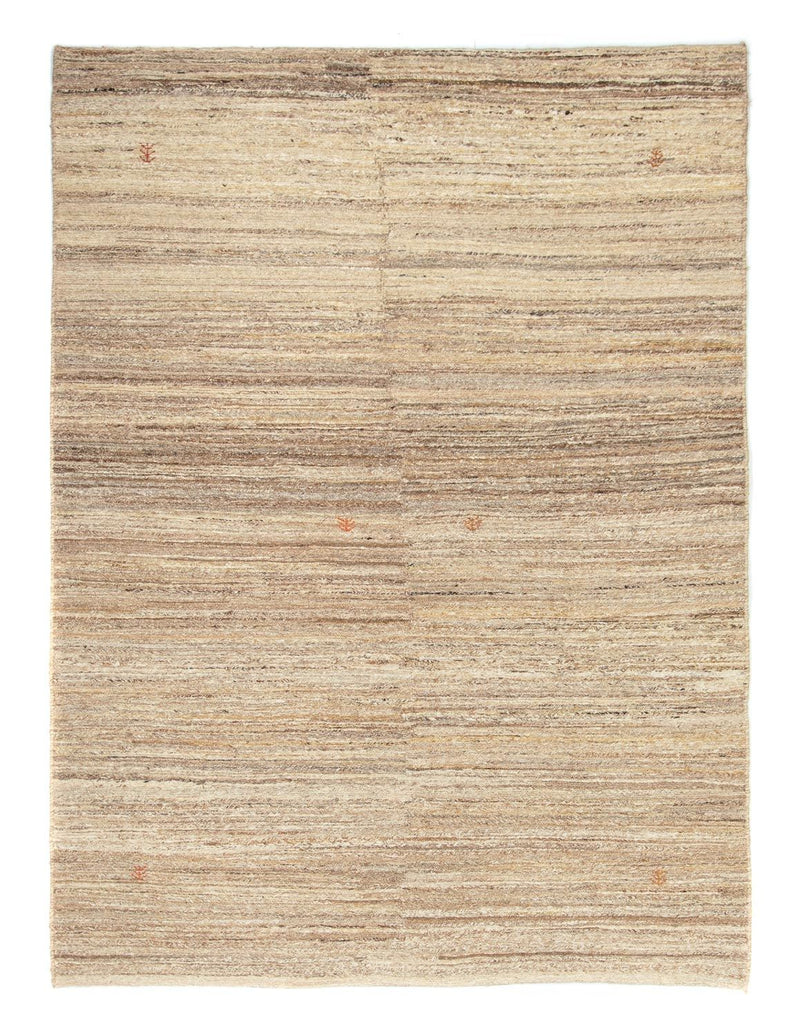 Gabbeh-tæppe - Persisk - 197 x 144 cm - beige
