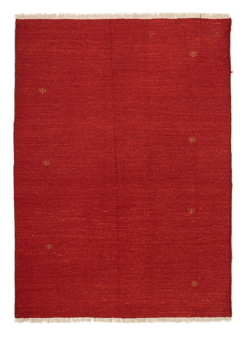 Gabbeh-tæppe - Persisk - 194 x 140 cm - rød