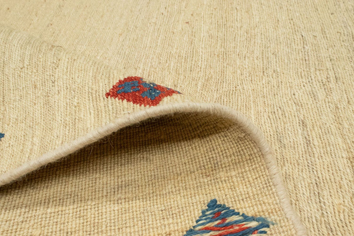 Gabbeh-tæppe - Persisk - 218 x 146 cm - beige