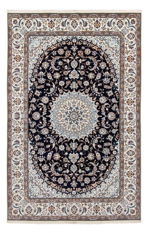 Persisk tæppe - Nain - Royal - 306 x 203 cm - sort