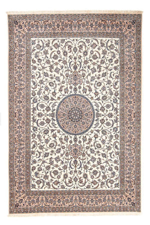 Persisk tæppe - Nain - Premium - 307 x 206 cm - beige
