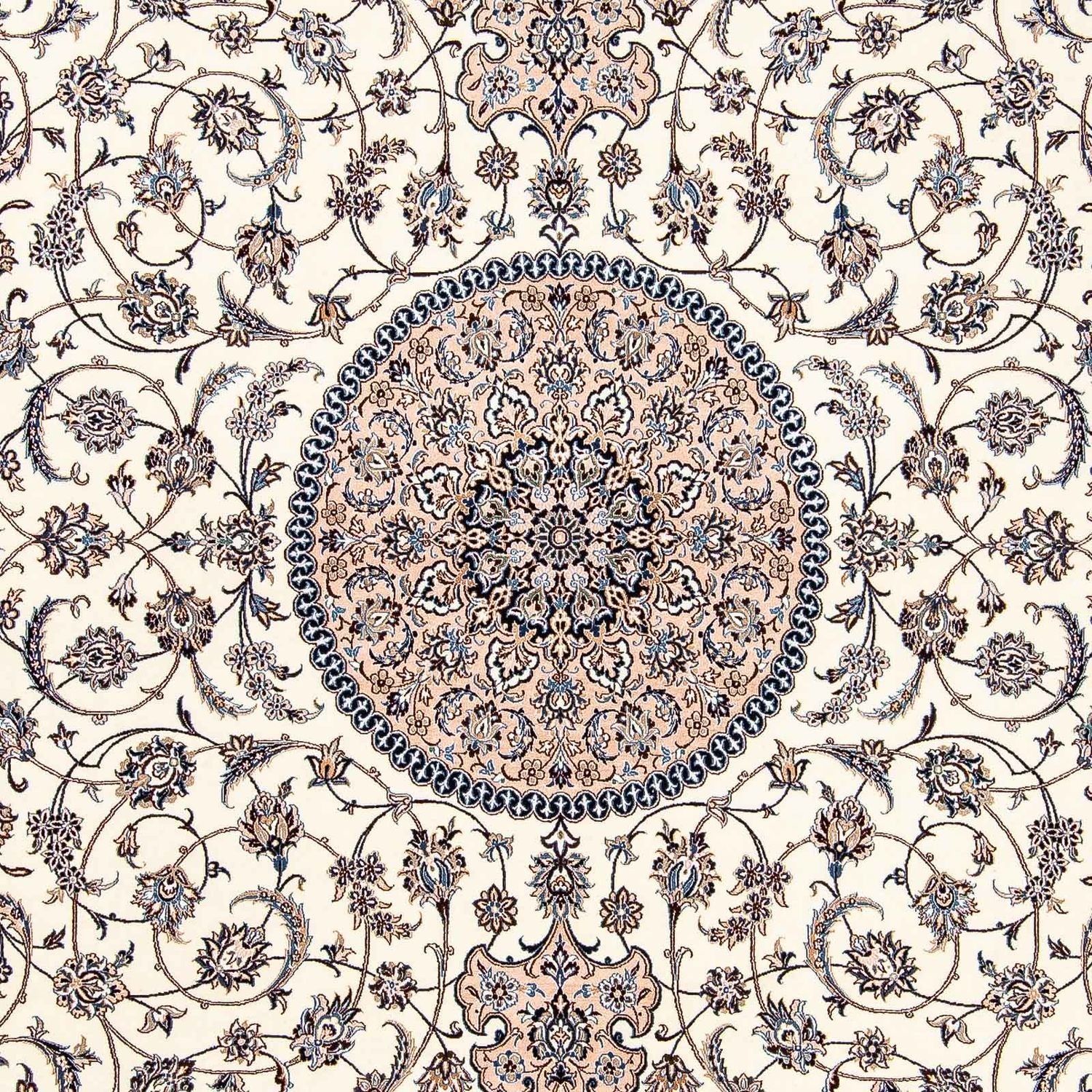 Persisk tæppe - Nain - Premium - 307 x 206 cm - beige