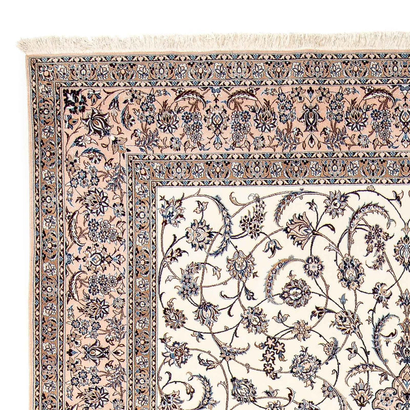 Persisk tæppe - Nain - Premium - 307 x 206 cm - beige