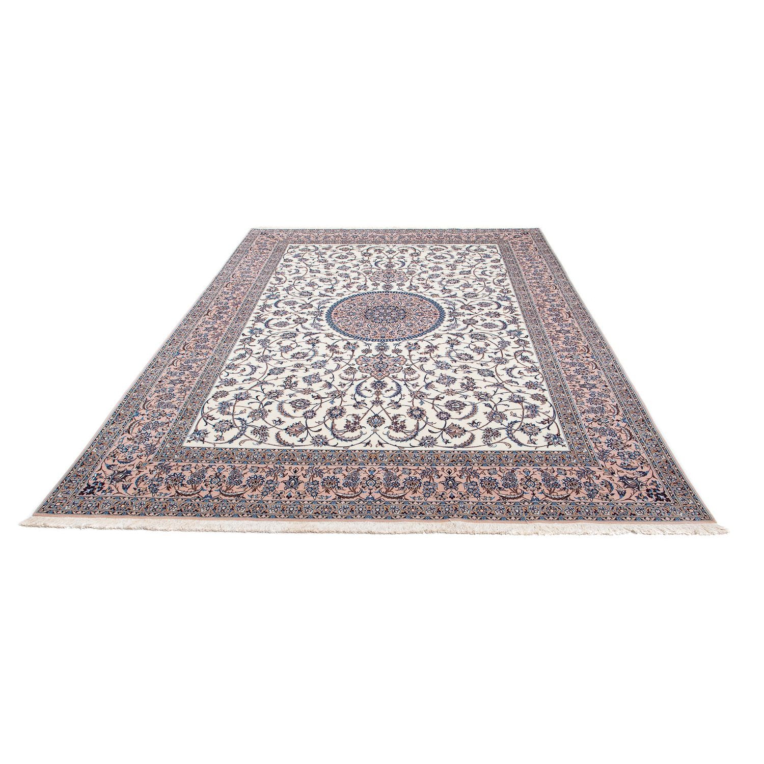 Persisk tæppe - Nain - Premium - 307 x 206 cm - beige