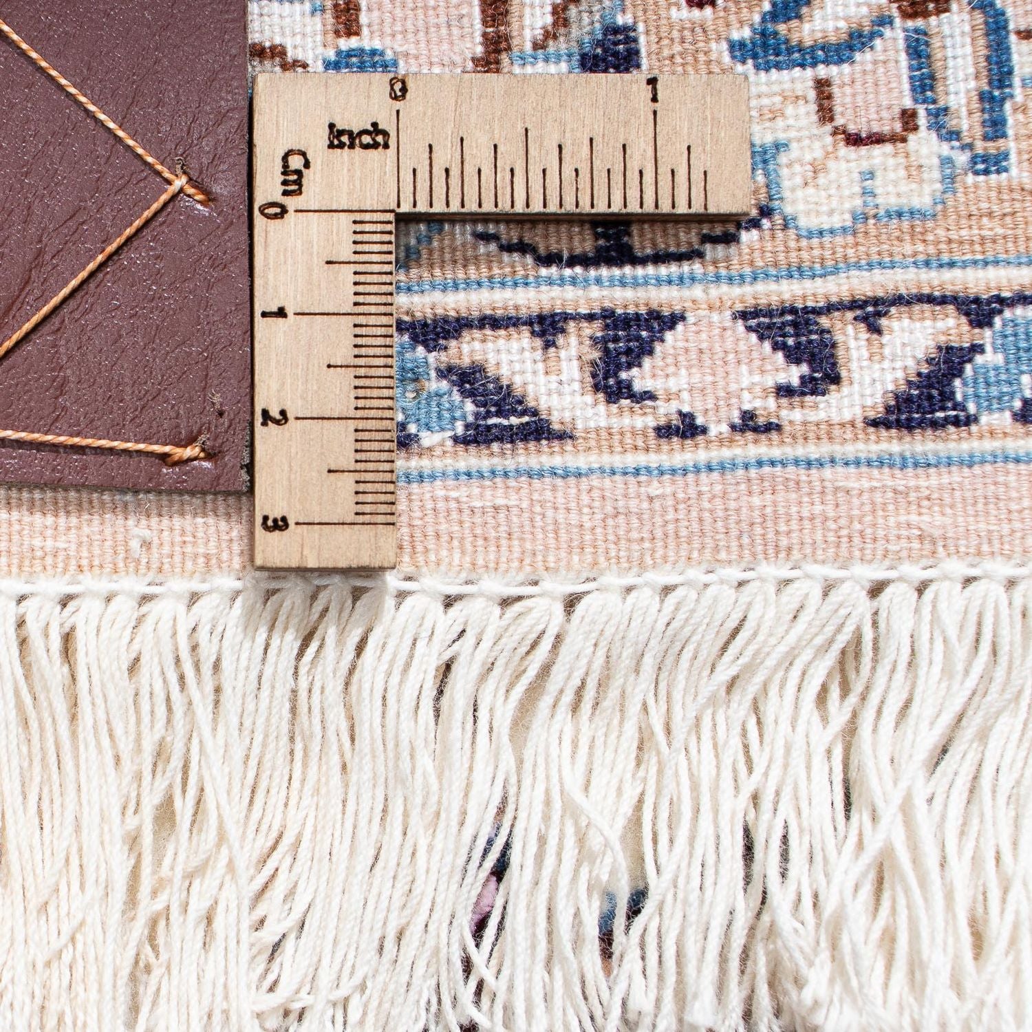 Persisk tæppe - Nain - Premium - 307 x 206 cm - beige