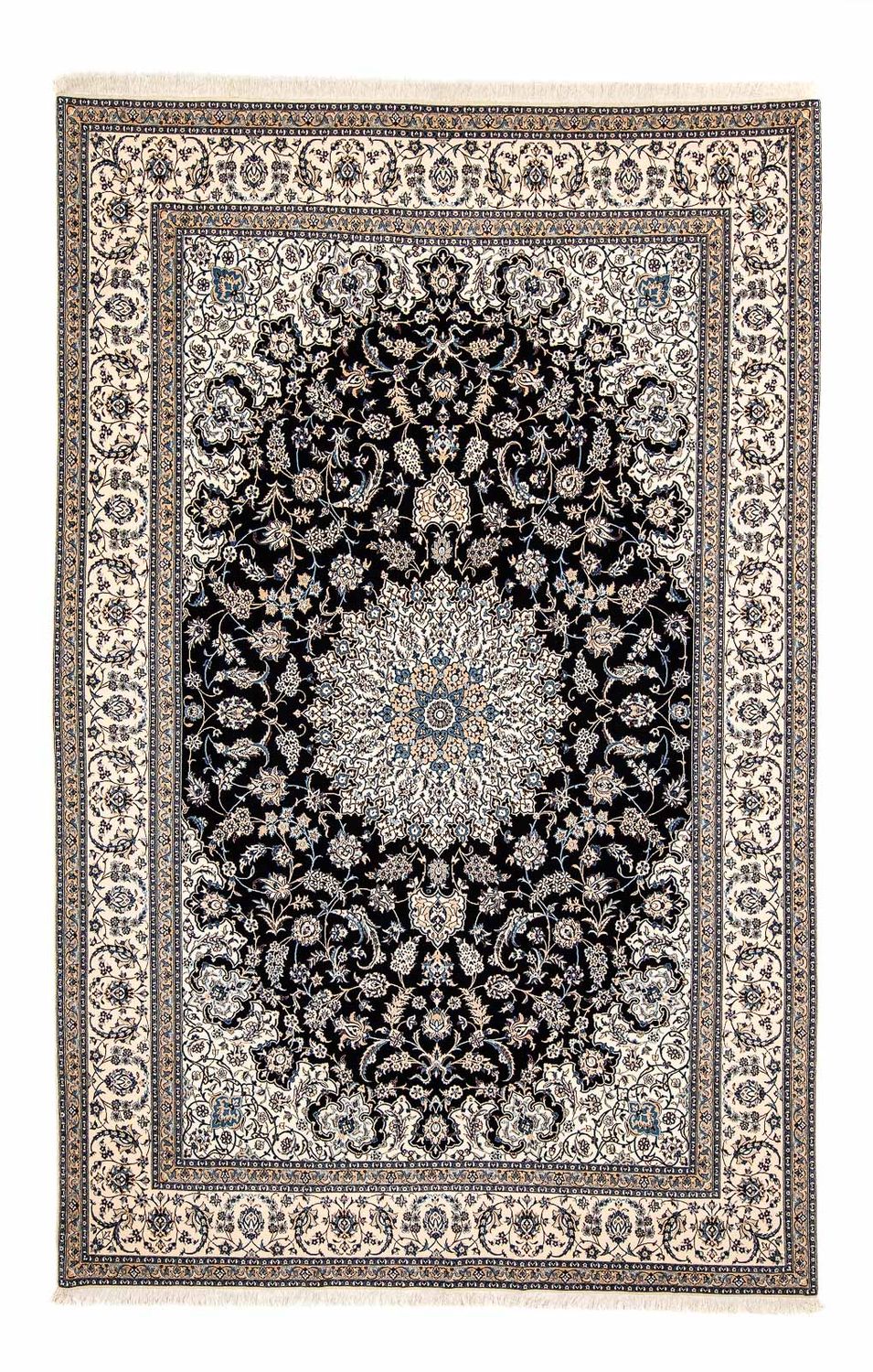 Persisk tæppe - Nain - Premium - 327 x 211 cm - beige