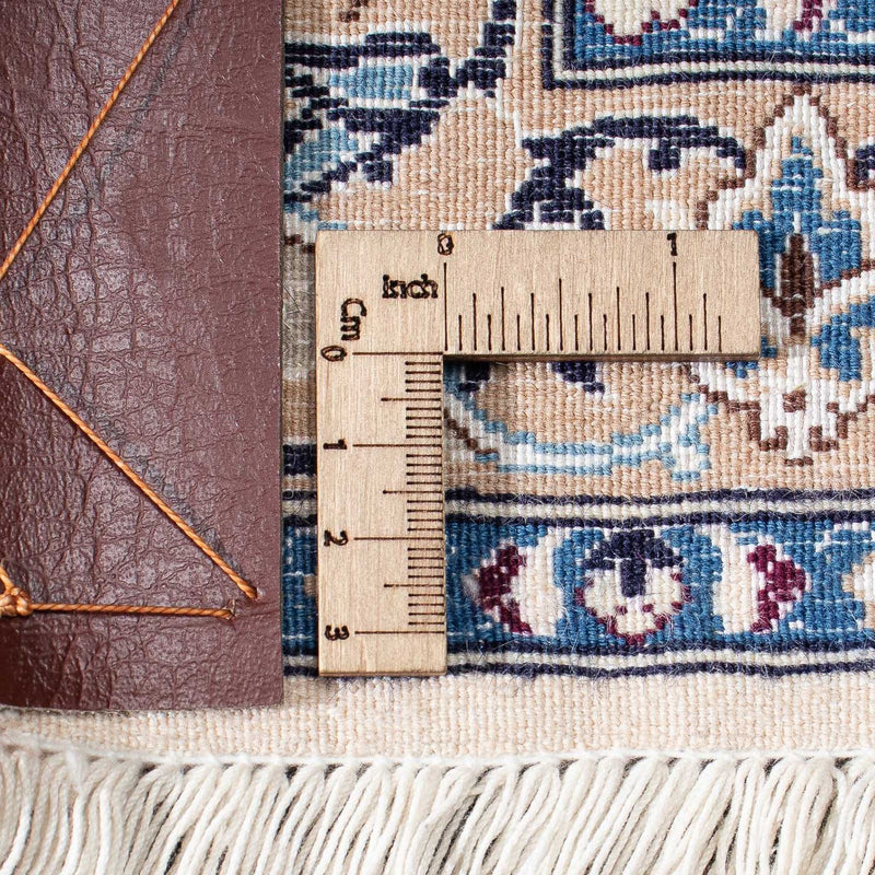 Persisk tæppe - Nain - Premium - 327 x 211 cm - beige
