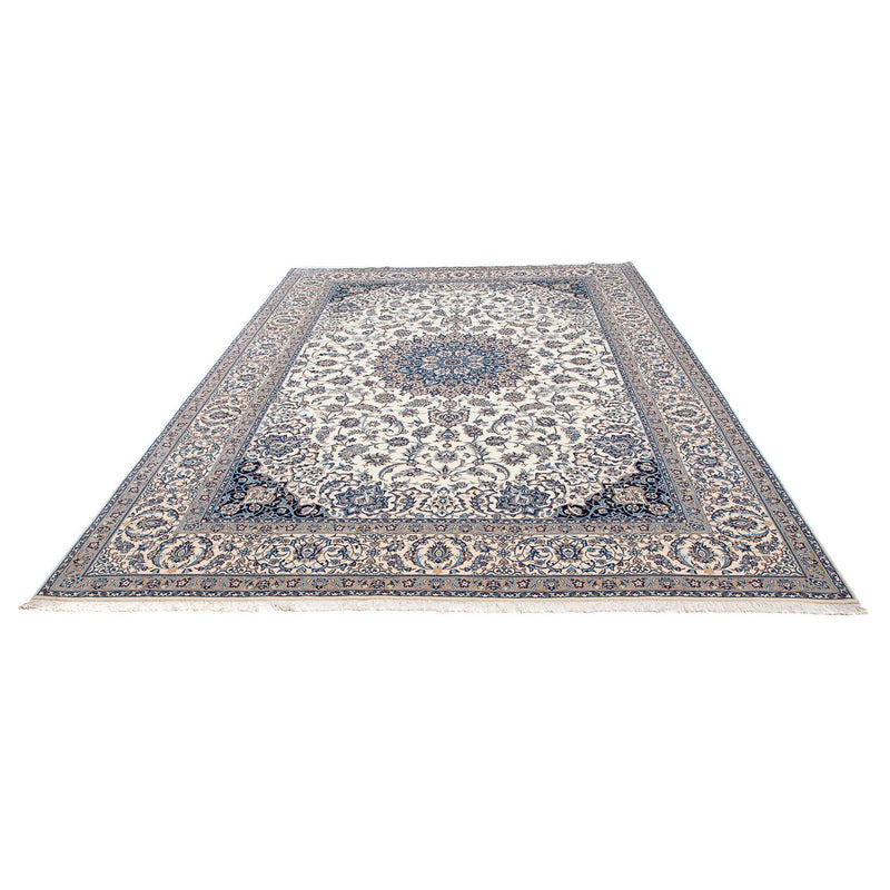 Persisk tæppe - Nain - Premium - 328 x 218 cm - beige