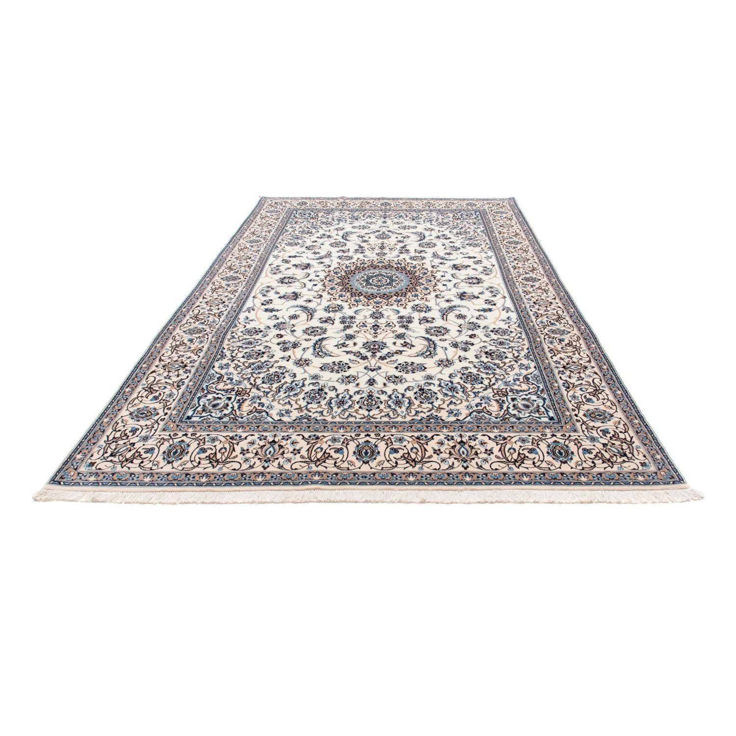 Persisk tæppe - Nain - Premium - 310 x 205 cm - beige