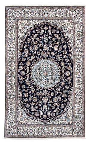 Persisk tæppe - Nain - Royal - 319 x 203 cm - sort