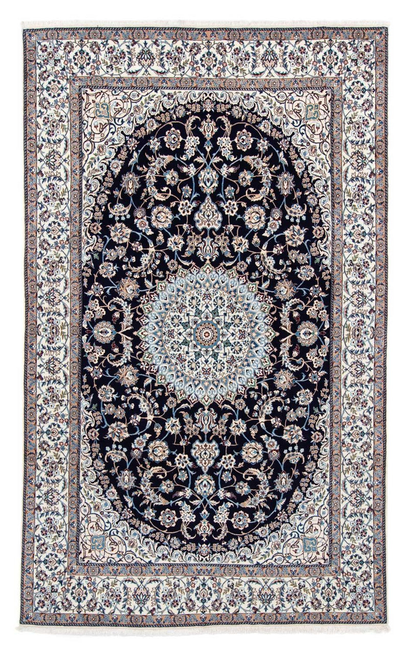 Persisk tæppe - Nain - Royal - 319 x 203 cm - sort