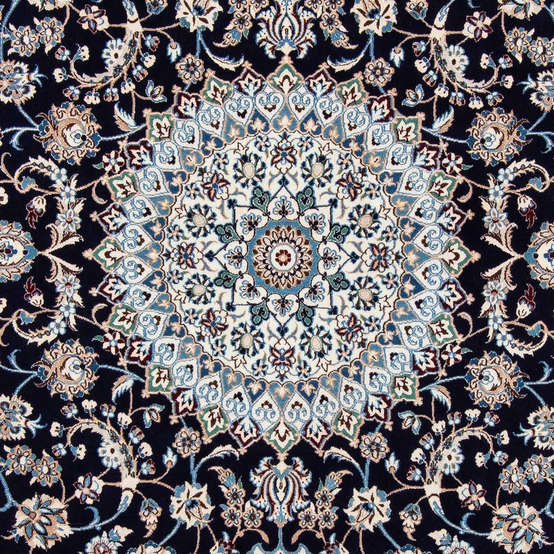 Persisk tæppe - Nain - Royal - 319 x 203 cm - sort