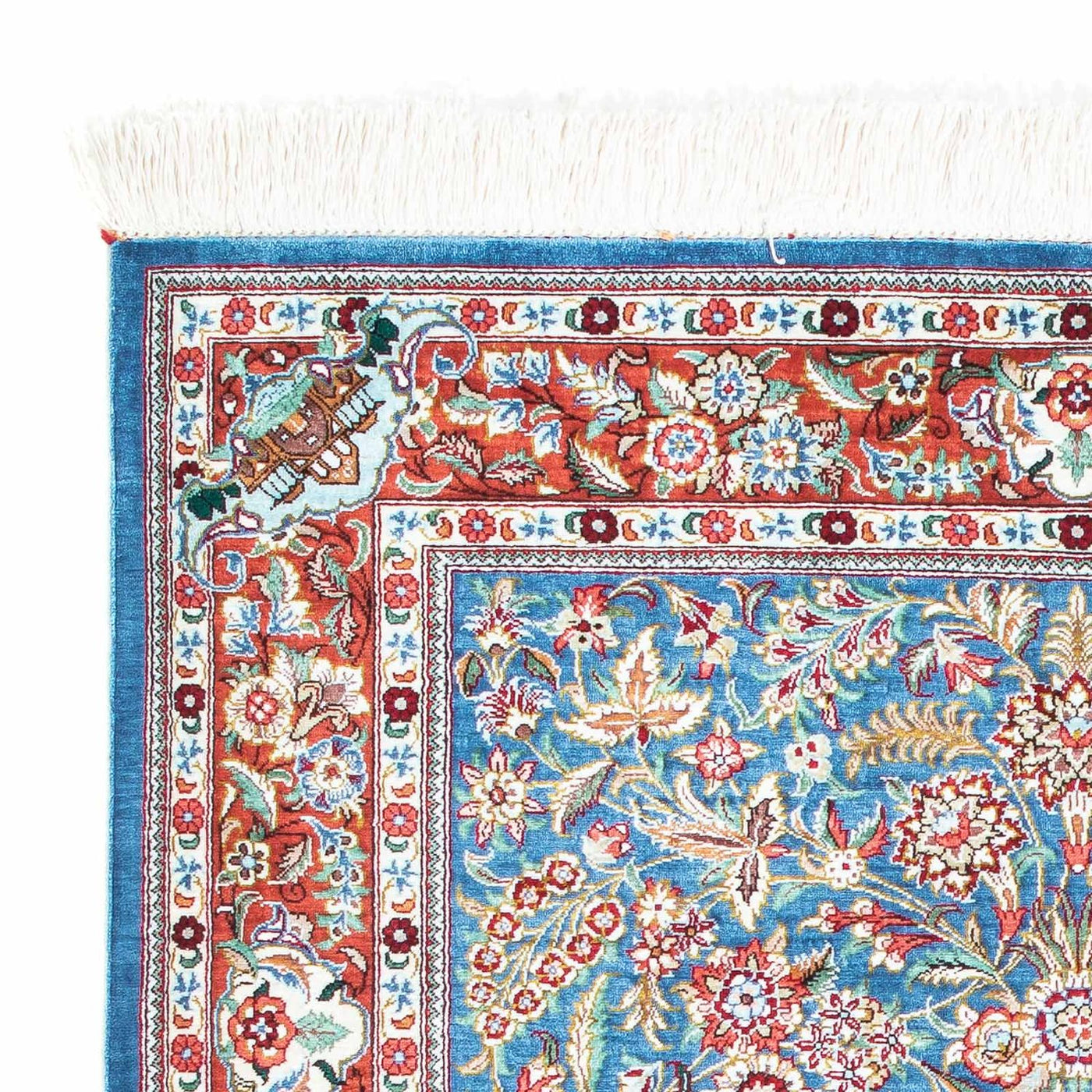 Qom Tæppe 119x81cm - Persisk tæppe