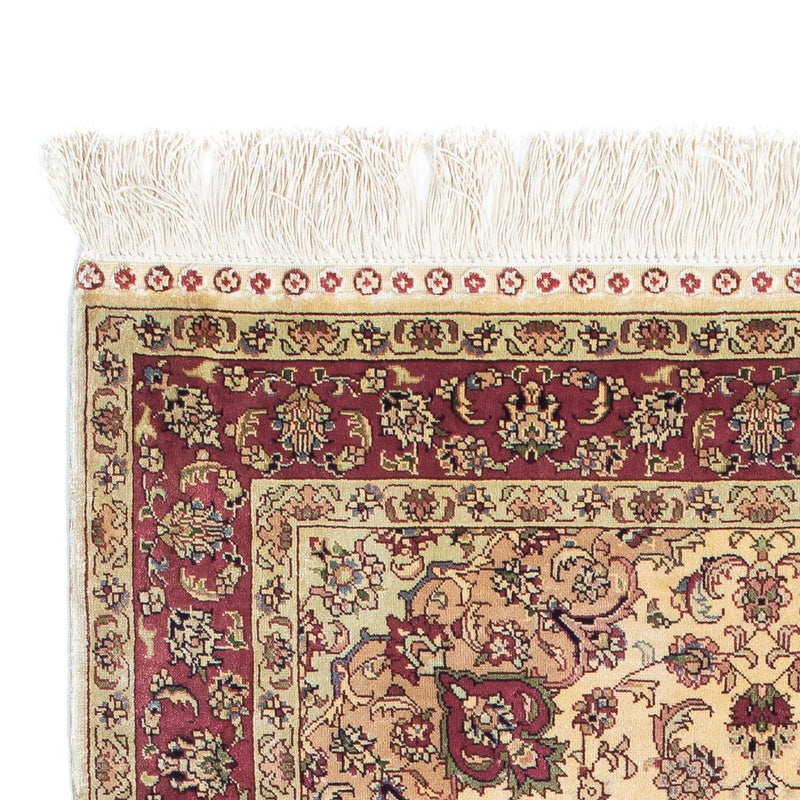Orientalsk tæppe - Hereke - 122 x 69 cm - mørkerød