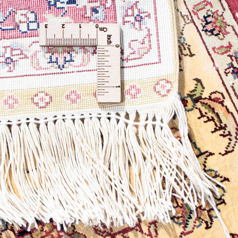 Orientalsk tæppe - Hereke - 122 x 69 cm - mørkerød