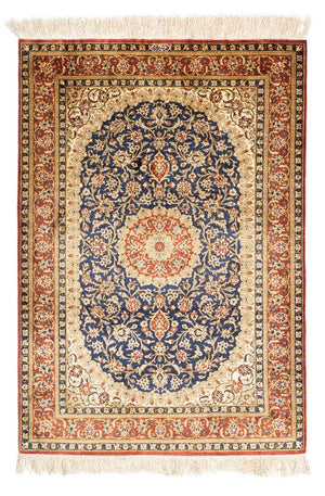 Persisk tæppe - Ghom - 116 x 78 cm - lys brun