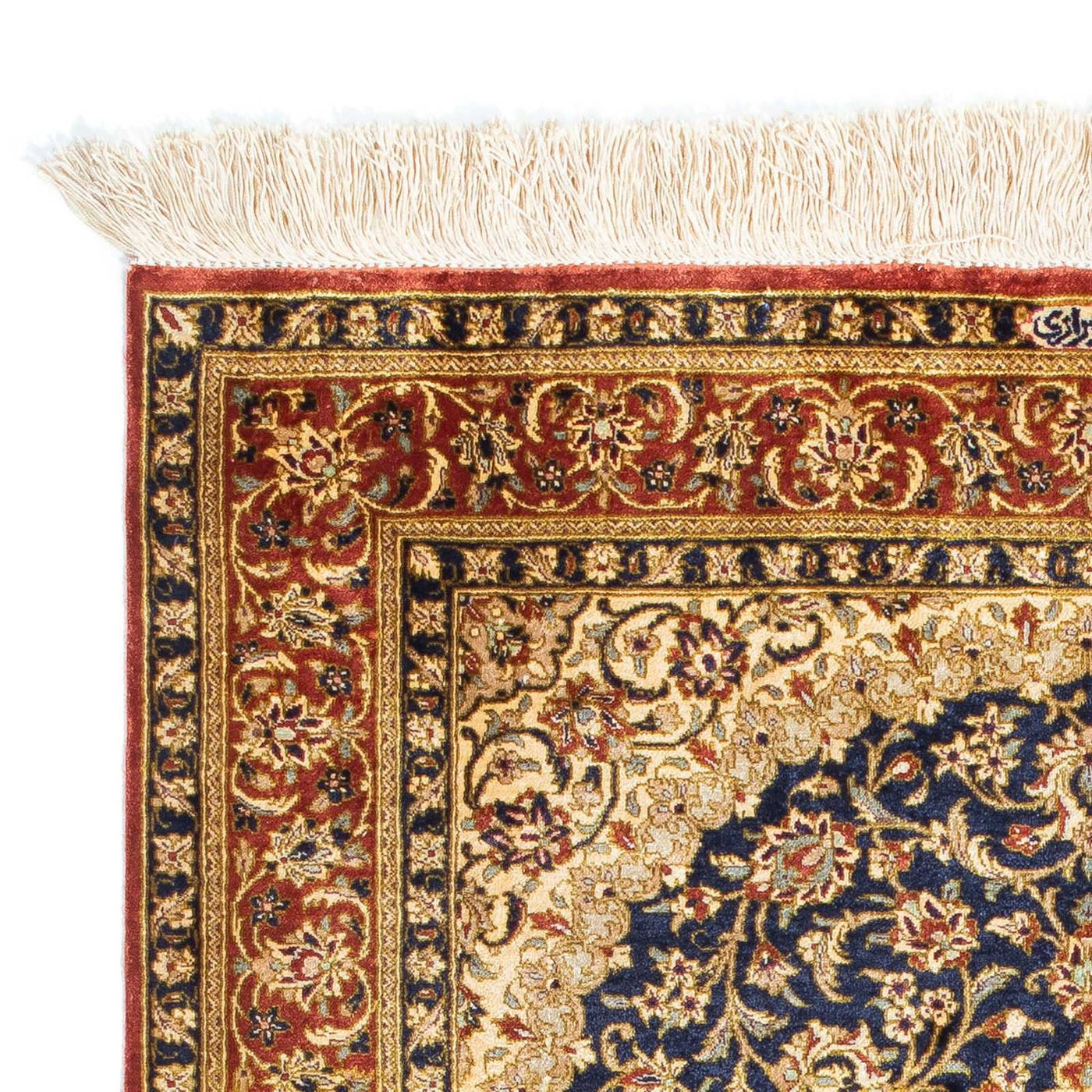 Qom Tæppe 116x78cm - Persisk tæppe