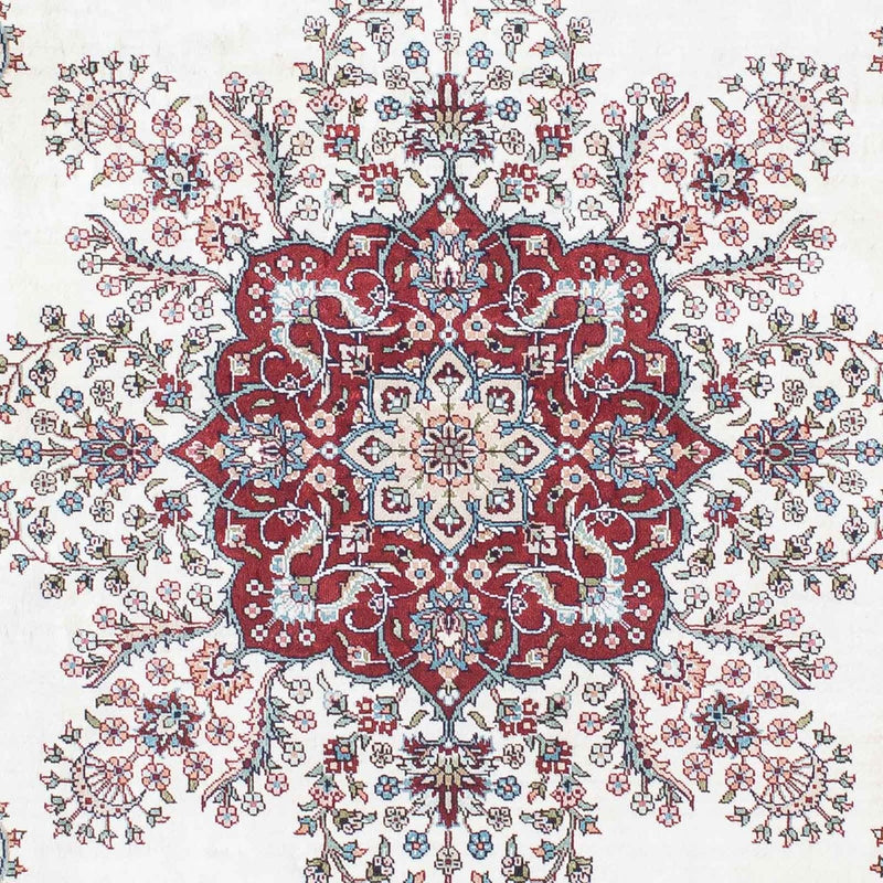 Orientalsk tæppe - Hereke - 137 x 91 cm - mørkerød
