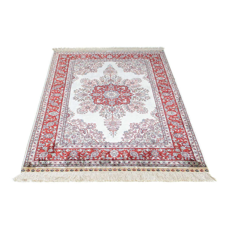 Orientalsk tæppe - Hereke - 137 x 91 cm - mørkerød