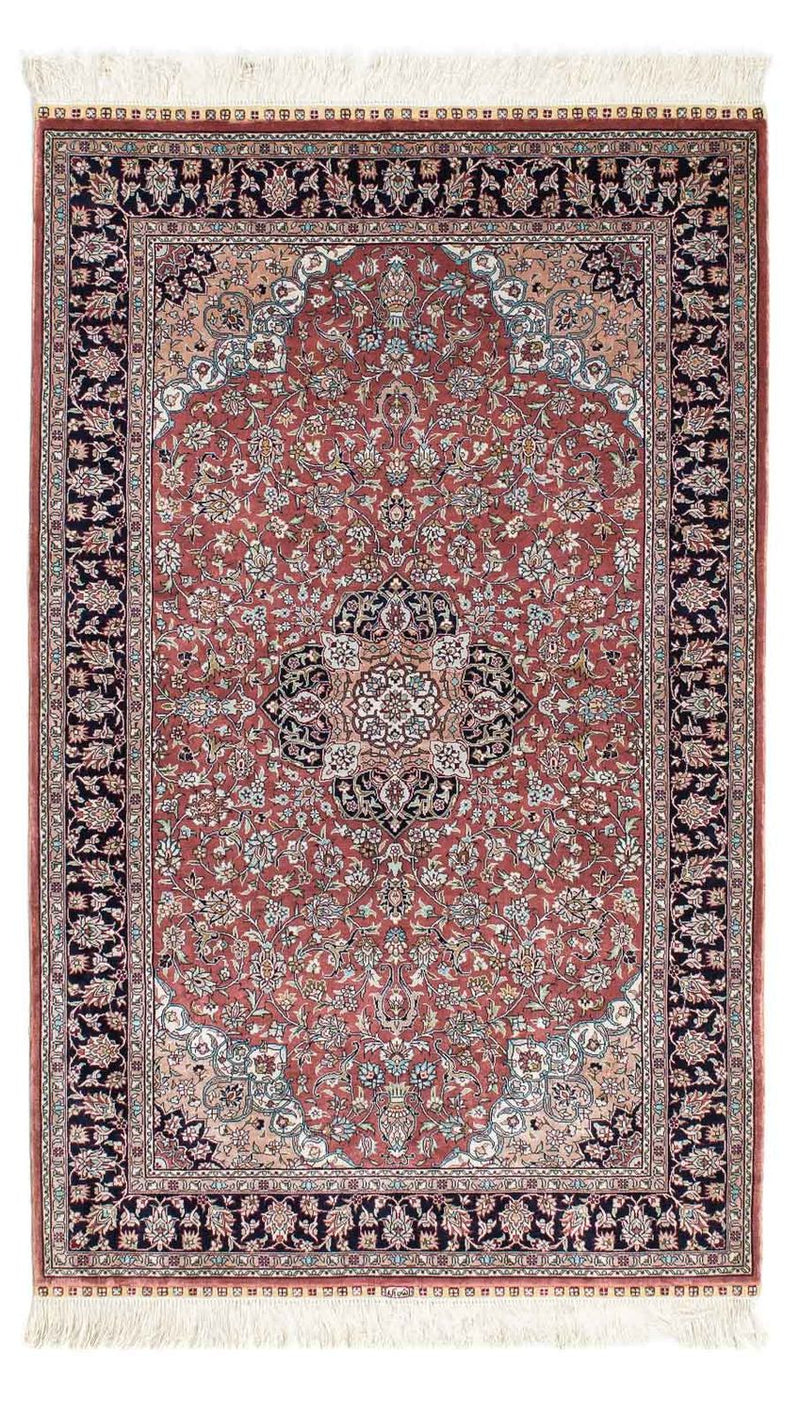 Orientalsk tæppe - Hereke - 152 x 91 cm - mørkerød