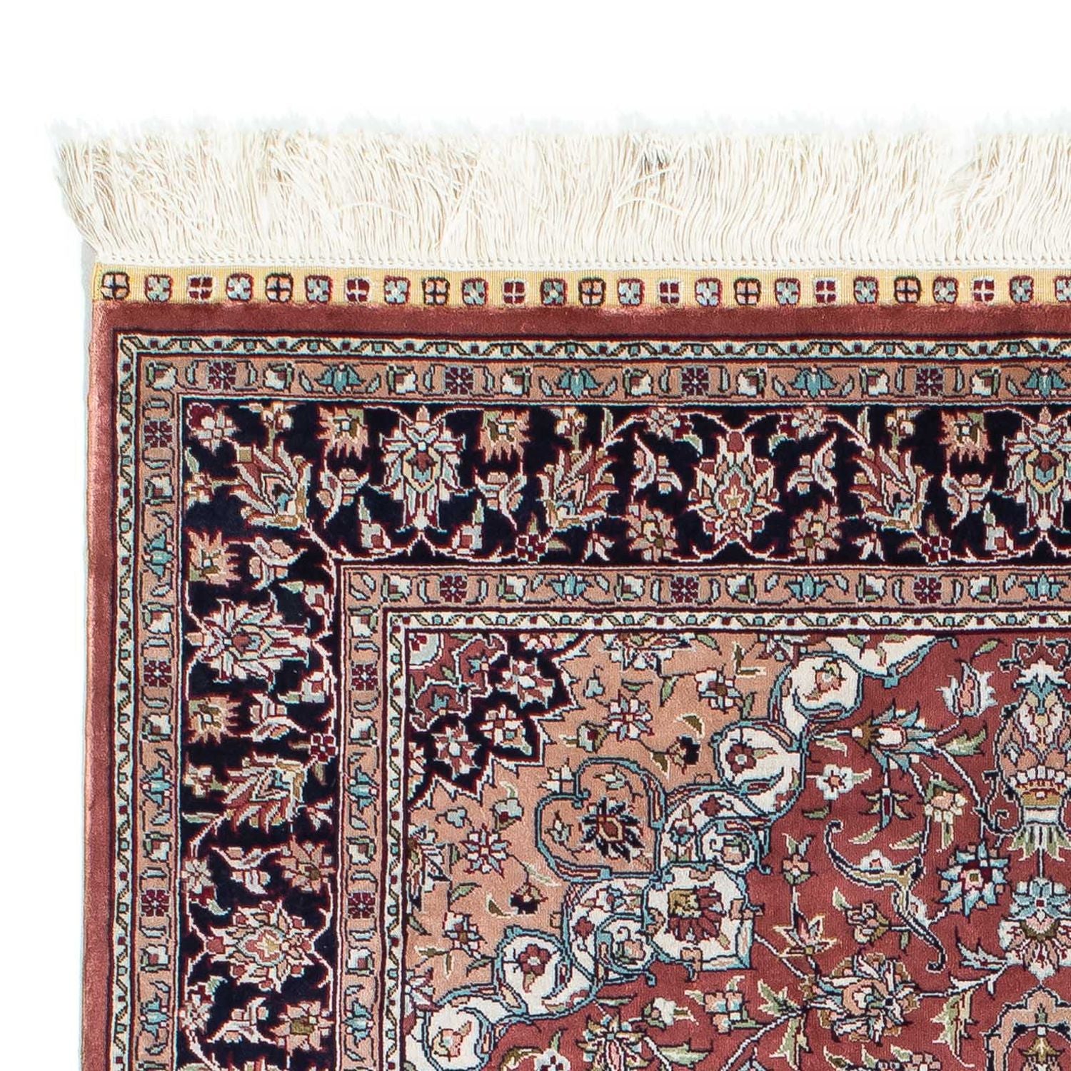 Orientalsk tæppe - Hereke - 152 x 91 cm - mørkerød