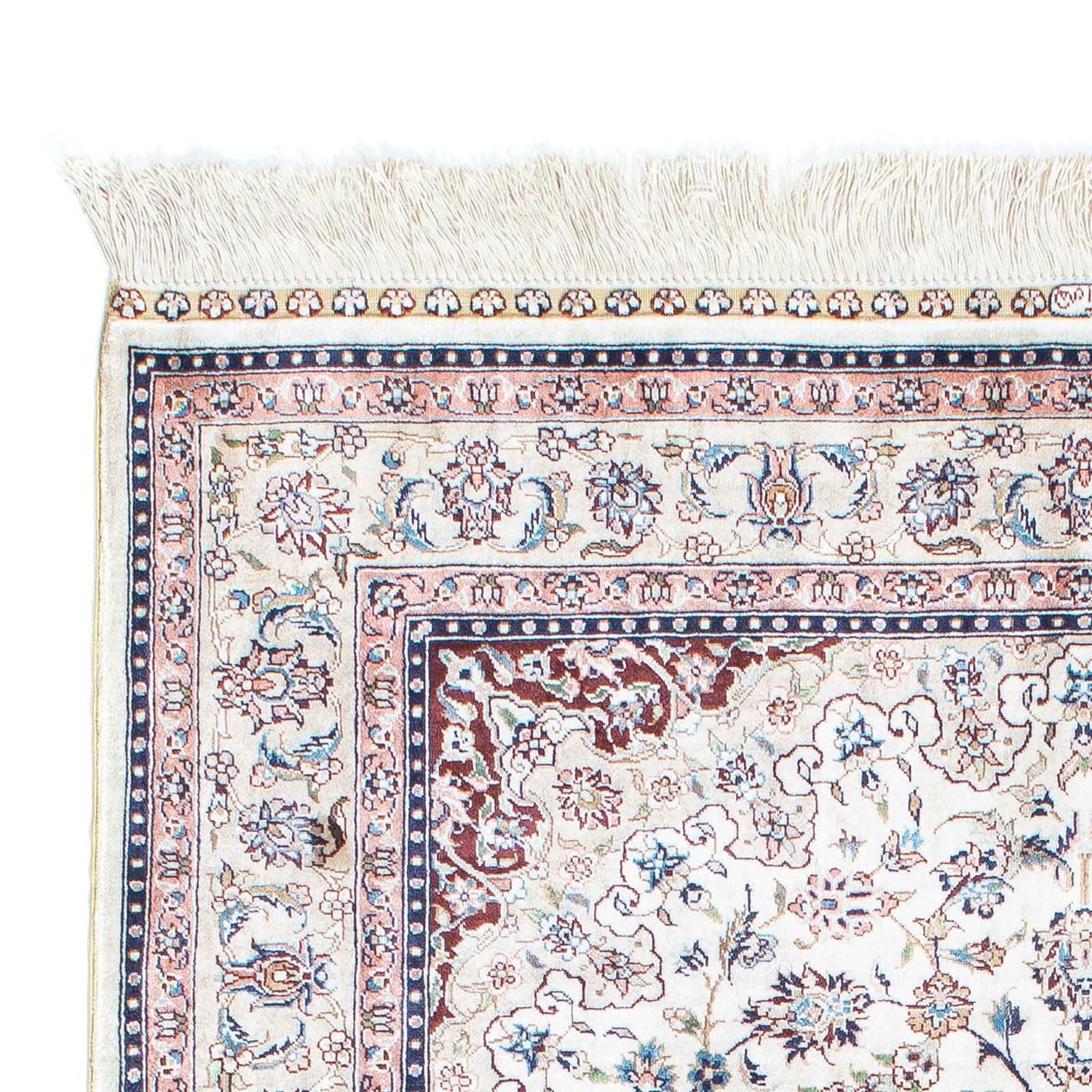 Orientalsk tæppe - Hereke - 152 x 91 cm - mørkerød