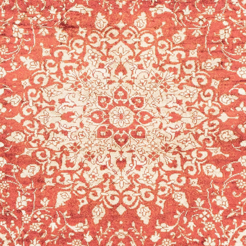 Orientalsk tæppe - Hereke - 122 x 69 cm - mørkerød