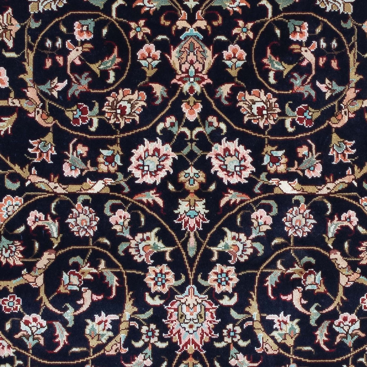 Orientalsk tæppe - Hereke - 122 x 76 cm - mørkerød