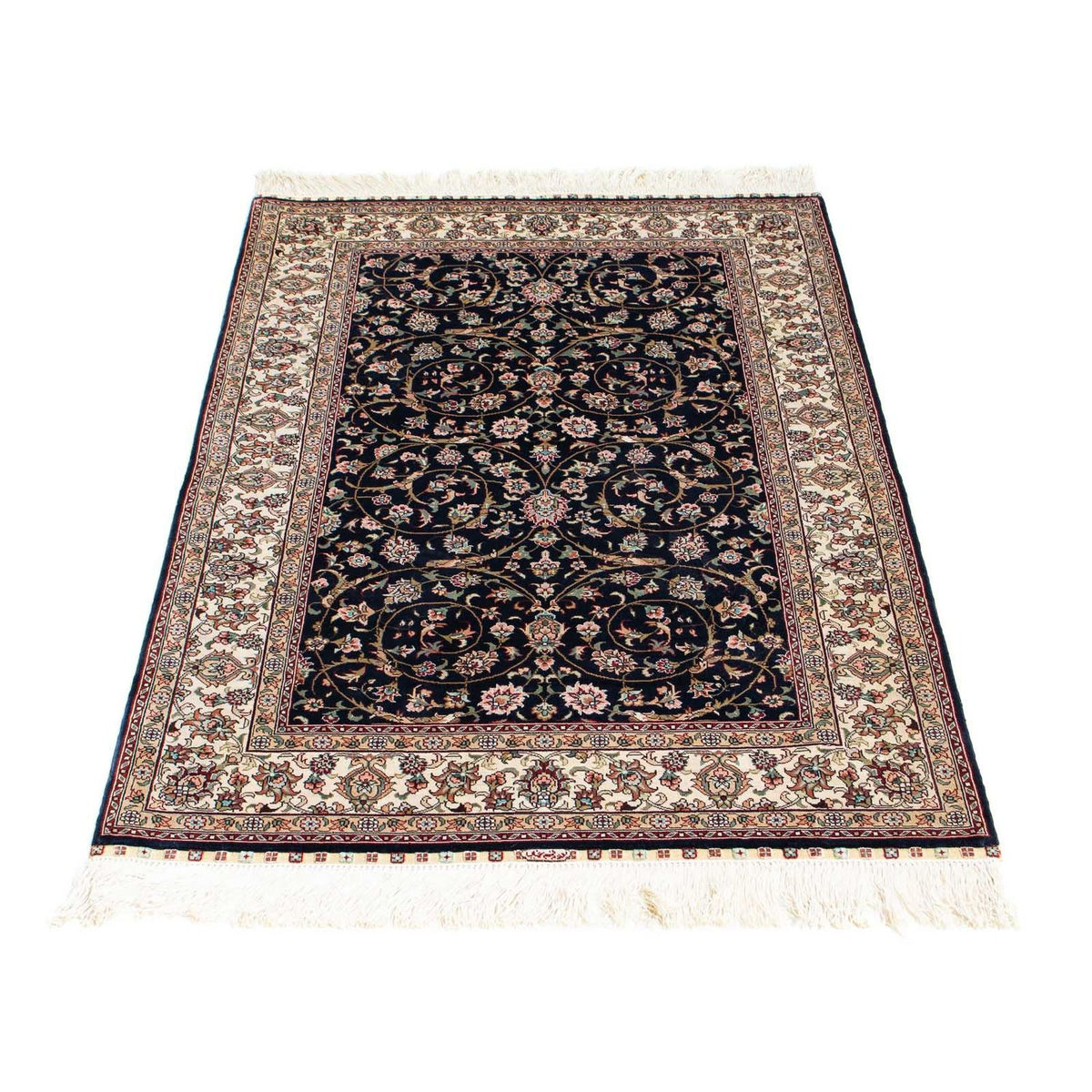 Orientalsk tæppe - Hereke - 122 x 76 cm - mørkerød