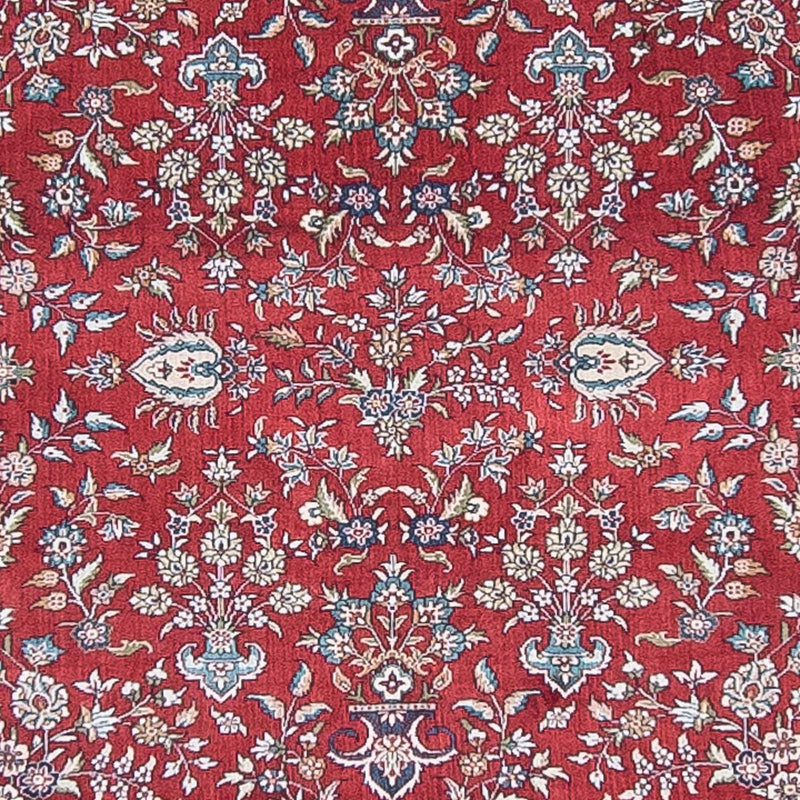 Løber Orientalsk tæppe - Hereke - 369 x 78 cm - mørkerød
