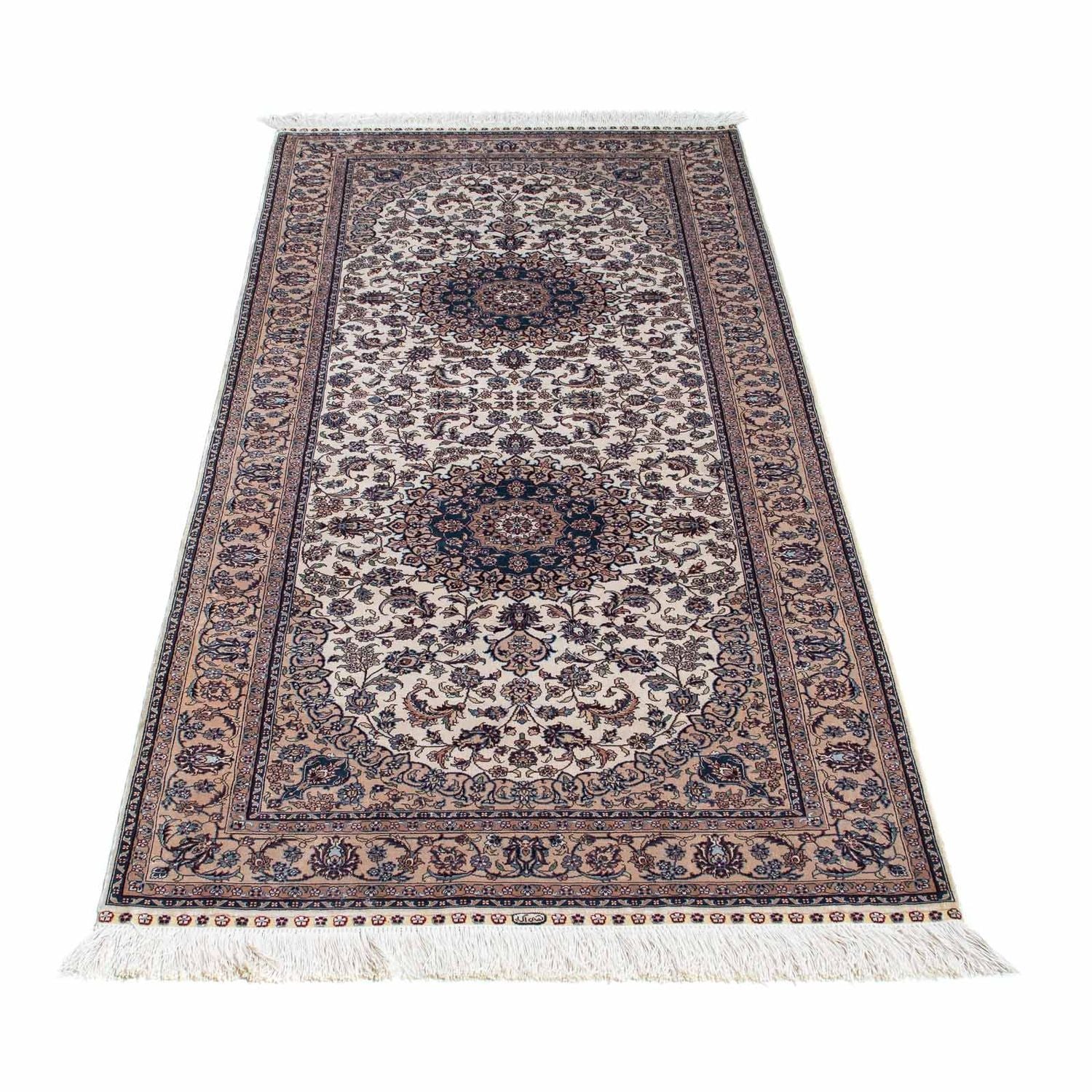 Løber Orientalsk tæppe - Hereke - 185 x 78 cm - beige