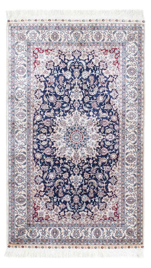 Orientalsk tæppe - Hereke - 152 x 91 cm - mørkerød