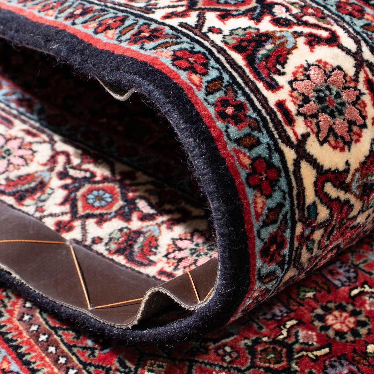 Løber Persisk tæppe - Bijar - 305 x 78 cm - rust