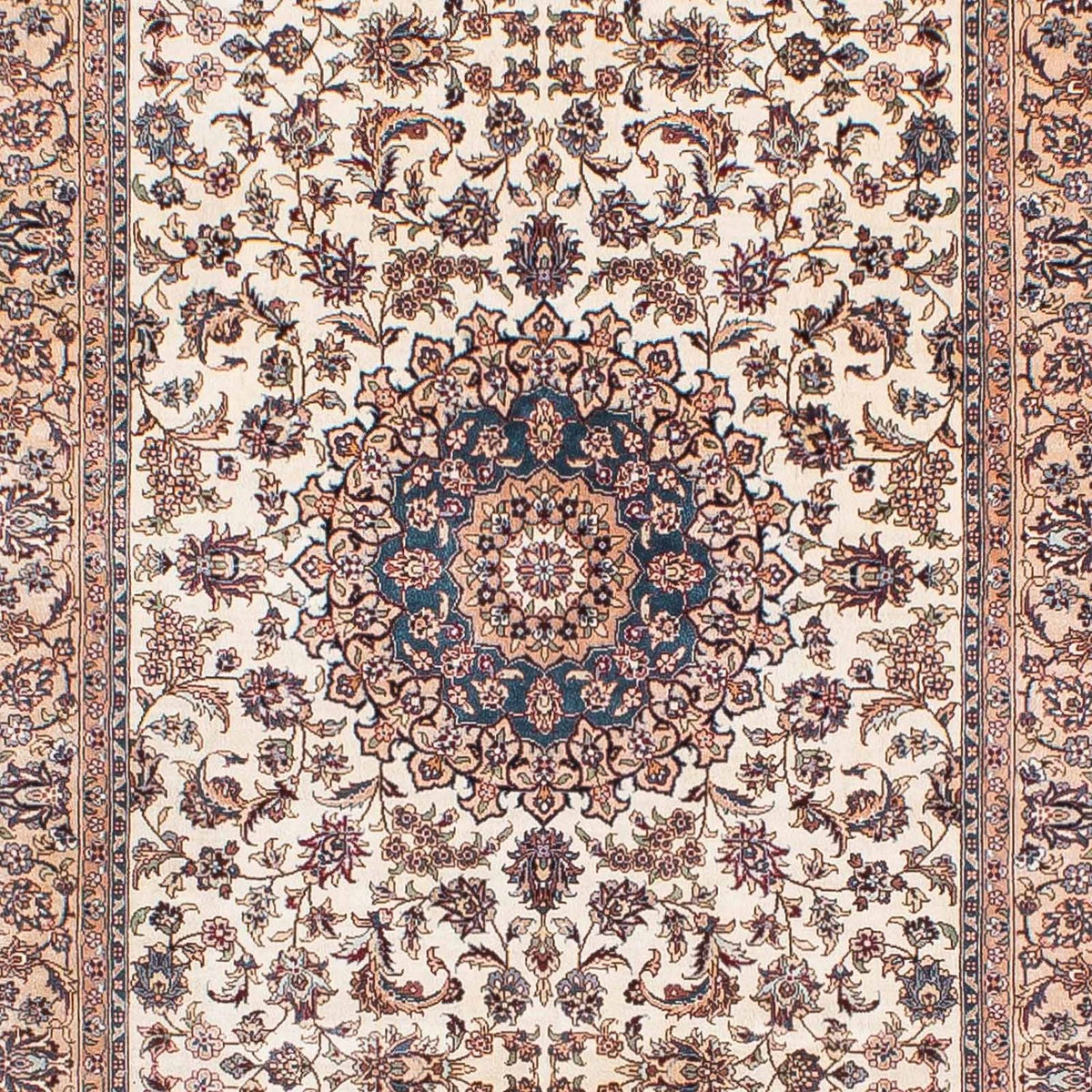 Løber Orientalsk tæppe - Hereke - 307 x 78 cm - mørkerød