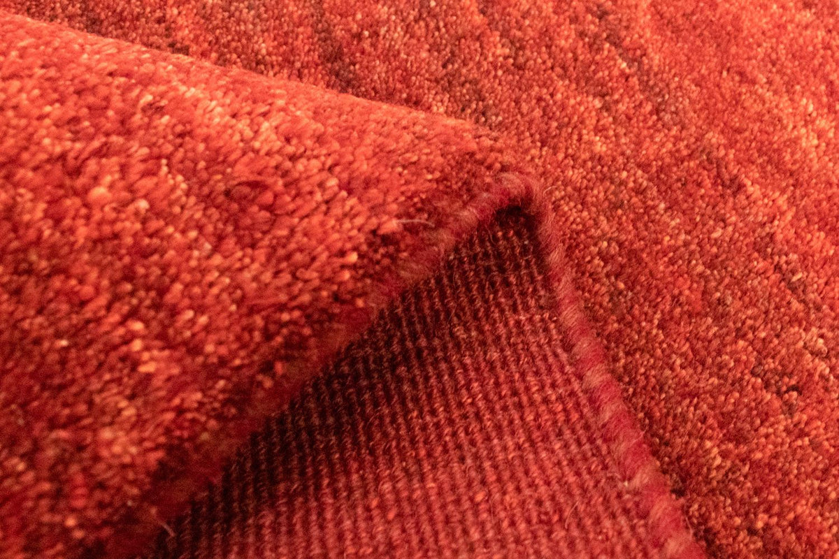 Gabbeh-tæppe - Persisk - 123 x 74 cm - rød