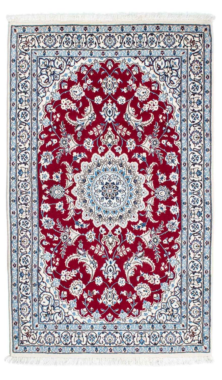 Persisk tæppe - Nain - Royal - 184 x 108 cm - mørkerød