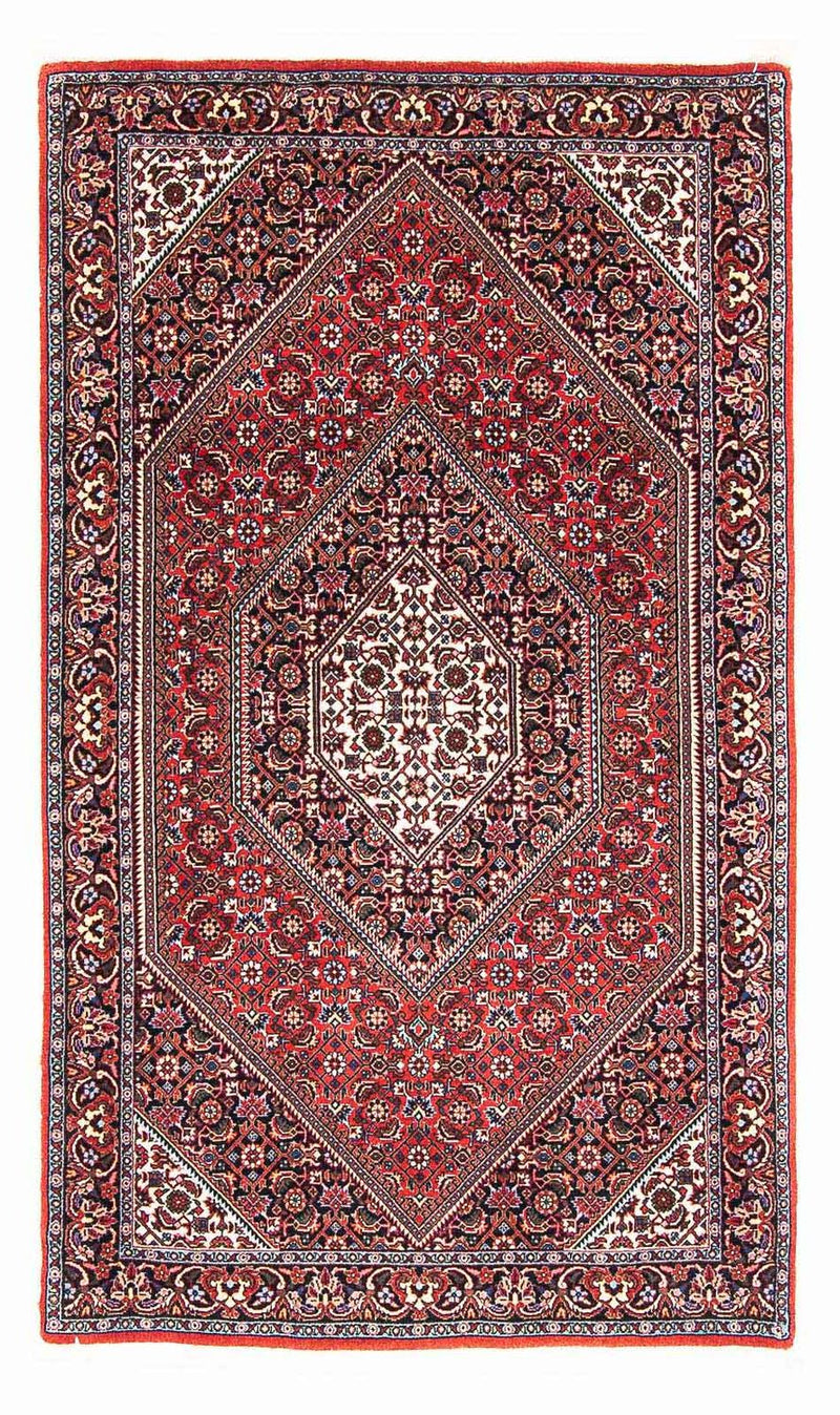 Persisk tæppe - Bijar - 151 x 88 cm - rød