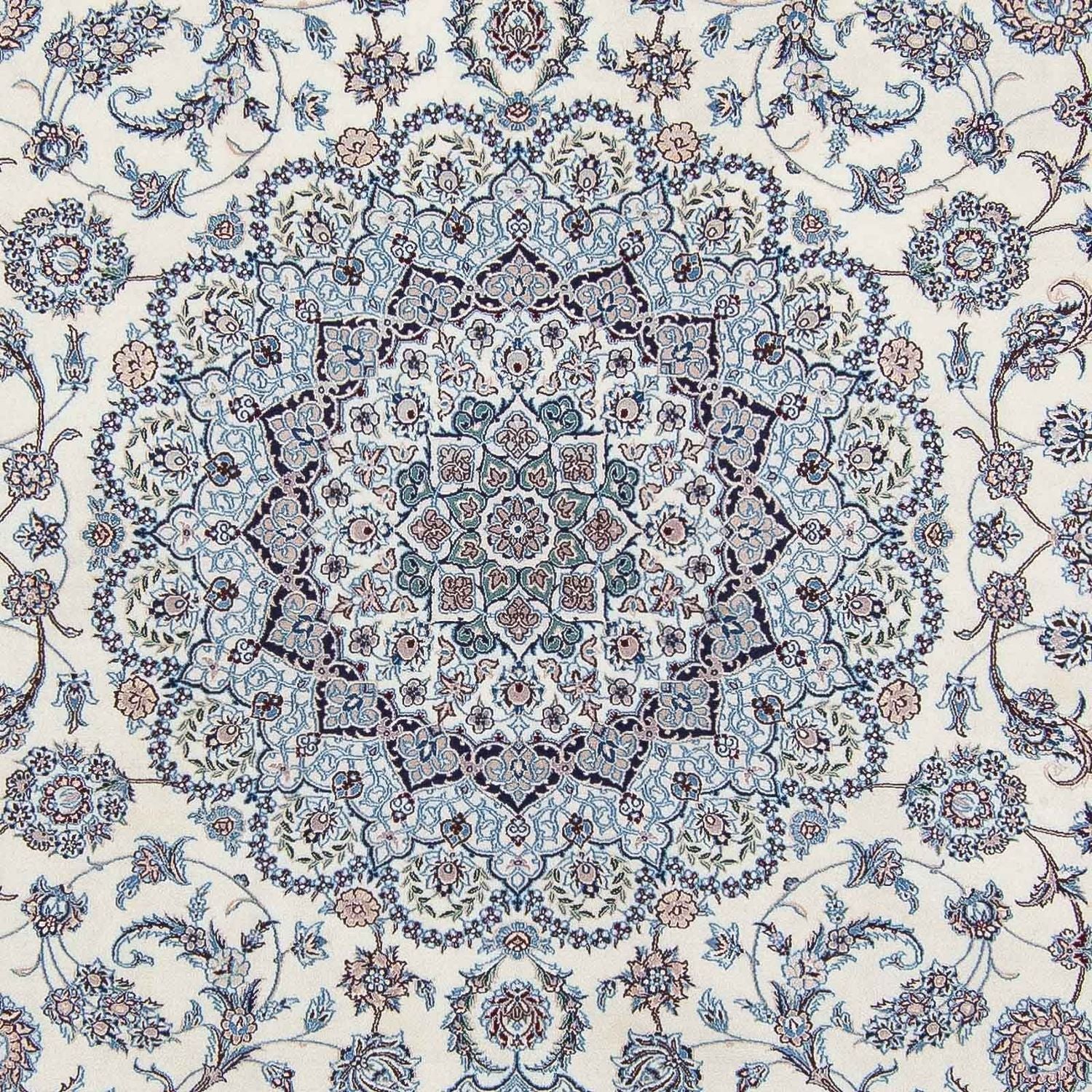 Persisk tæppe - Nain - Premium - 358 x 248 cm - beige