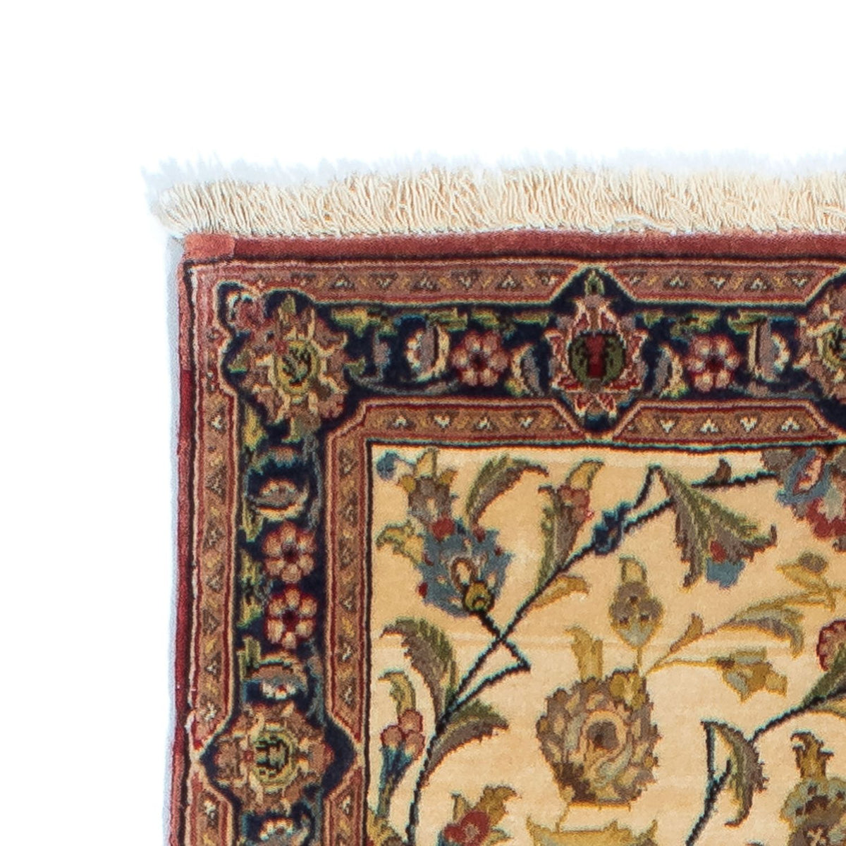 Løber Persisk tæppe - Ghom - 193 x 57 cm - beige