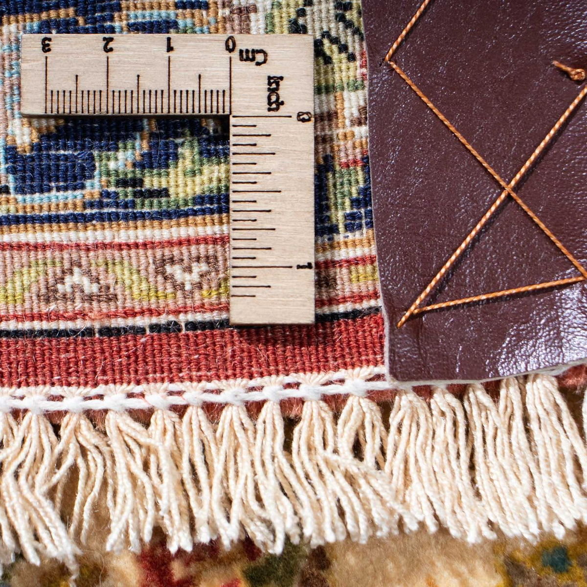 Løber Persisk tæppe - Ghom - 193 x 57 cm - beige