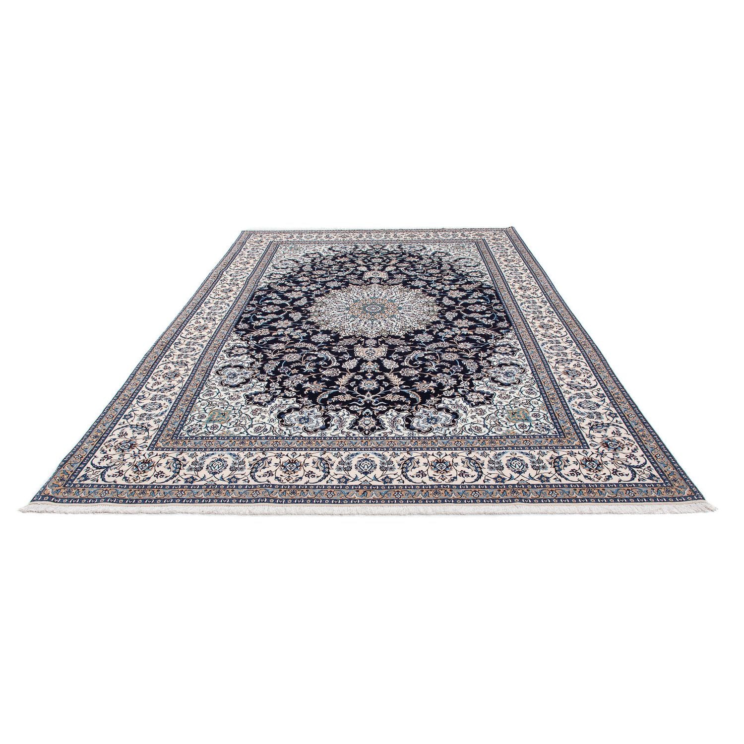 Persisk tæppe - Nain - Premium - 332 x 212 cm - beige