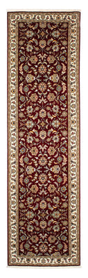 Løber Persisk tæppe - Tabriz - Royal - 315 x 88 cm - mørkerød