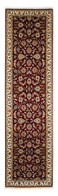 Løber Persisk tæppe - Tabriz - Royal - 317 x 88 cm - mørkerød